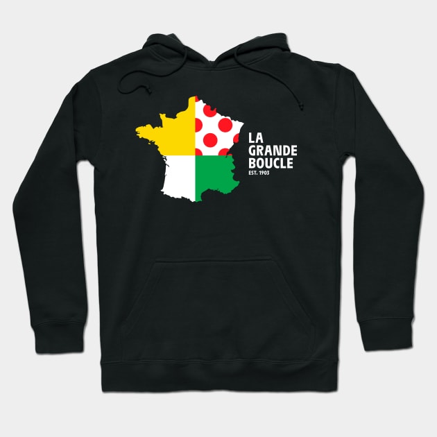 La Grande Boucle Hoodie by reigedesign